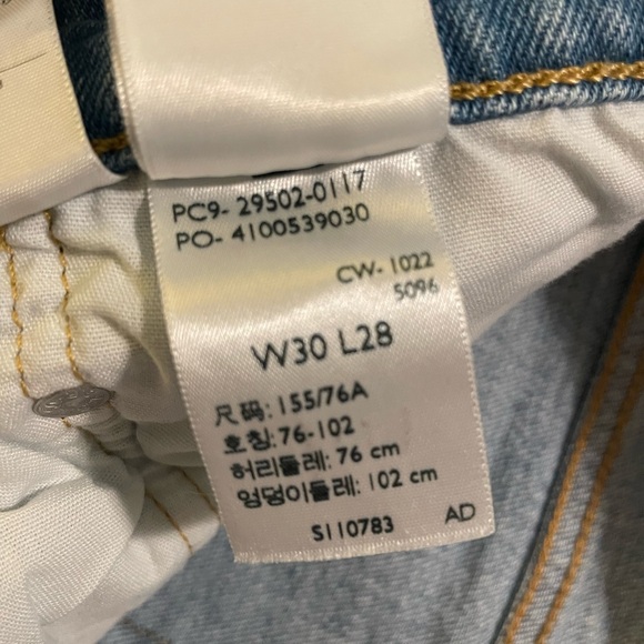 Women’s Levi’s 501 Skinny Jeans - Picture 8 of 9